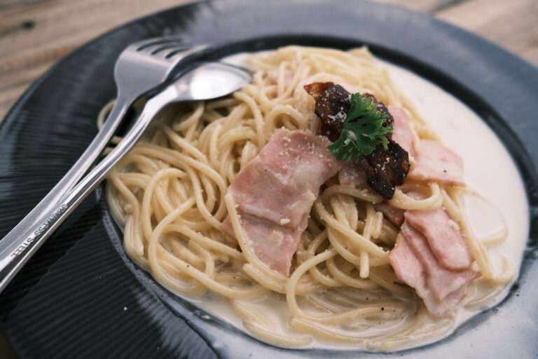 Photo Spaghetti Carbonara